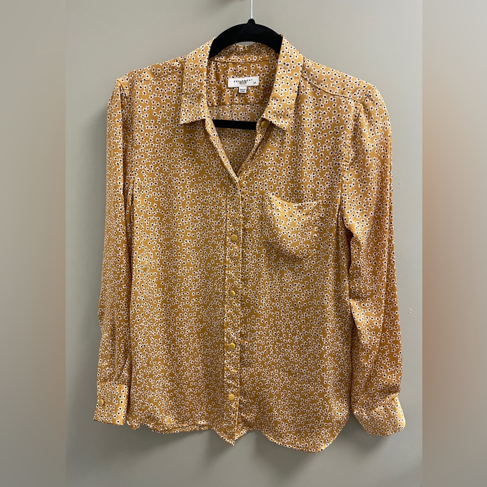 Floral Button Up Blouse